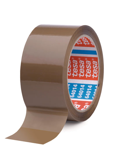 tesa tesapack 64014 Paketklebeband geräuscharm 66 m braun 36 Rollen