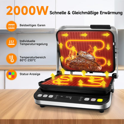 Taylor Swoden Aroma – Kontaktgrill Panini & Sandwich Maker