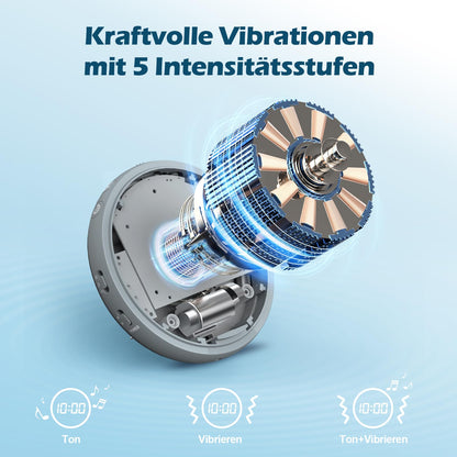 REACHER Vibrationswecker GY-DE mit Bettshaker und Akku