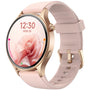 Fitpolo AR01 Smartwatch mit Telefonfunktion, AMOLED Display, Rosa