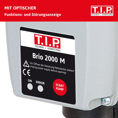 T.I.P. BRIO 2000 M Elektronische Pumpensteuerung Druckschalter 1.5 Bar