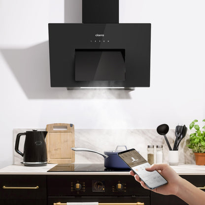 CIARRA CBCB6736M Kopffreie Dunstabzugshaube 60cm Umluft Wi-Fi
