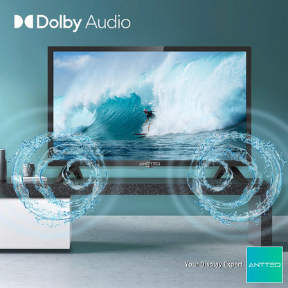 Antteq Essential Series 24 Zoll HD LED TV mit Triple Tuner