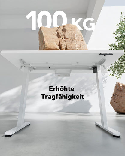 HUANUO Steh-Sitz-Schreibtisch Elektrisch Höhenverstellbar 160x80 cm
