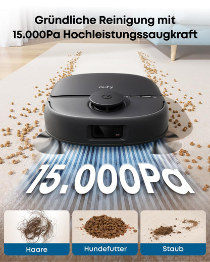 eufy Saug- und Wischroboter C28 5-in-1 mit HydroJet-Wischrolle