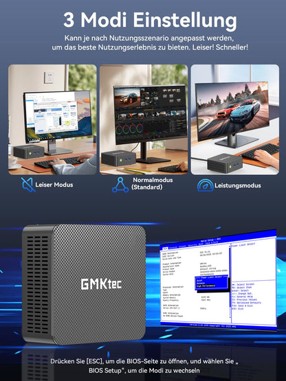 GMKtec G3S N95 Intel Mini PC - 16GB RAM 512GB SSD Win 11