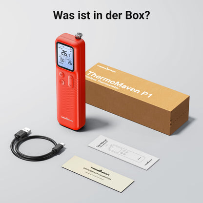 ThermoMaven P1 Kabelloses Fleischthermometer mit WiFi & Bluetooth
