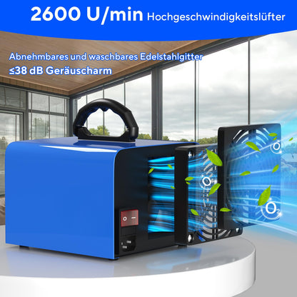 Fwiull Ozongenerator HS-G03 65.000 mg/h mit Timer, bis 300 m²