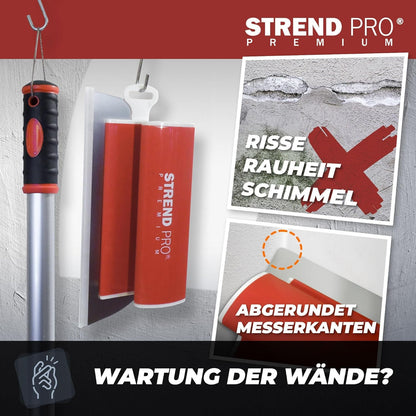 STREND PRO Flächenspachtel Set PREMIUM V2 – 5-tlg. Profi-Set