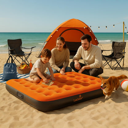 Luxchoice Selbstaufblasende Luftmatratze mit Pumpe, 2 Personen