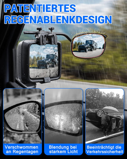 SUPAREE Wohnwagen Zusatzspiegel Konvexspiegel – Universal 2er-Set