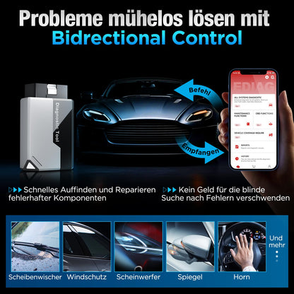 KINGBOLEN EDIAG Elite OBD2 Diagnosegerät Bluetooth FCA Can FD