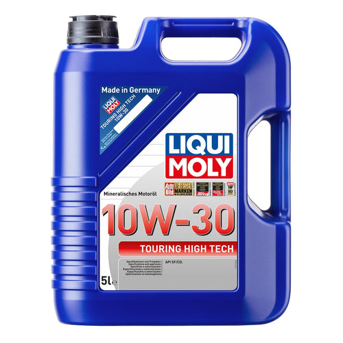 LIQUI MOLY Touring High Tech 10W-30 Motoröl 5 L mineralisch im Kanister