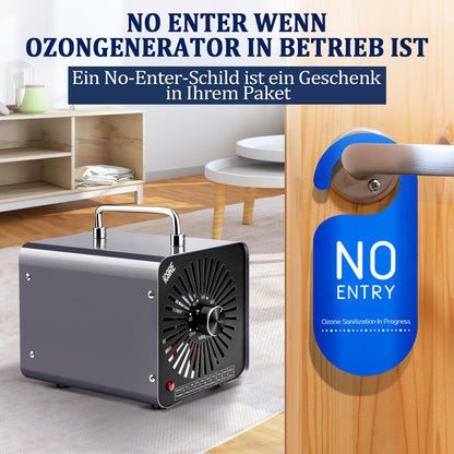 ICARE Ozongenerator 30000mg/h Ozongerät mit 120 Min Timer
