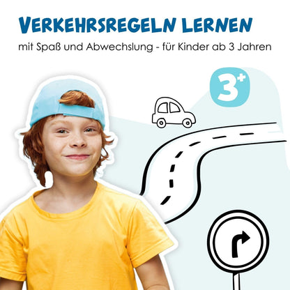 alldoro XXL-Verkehrsset Verkehrserziehung Kinder 60230
