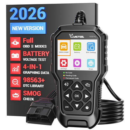 VDIAGTOOL VD30 Pro OBD2 Diagnosegerät Auto Fehlerauslesegerät