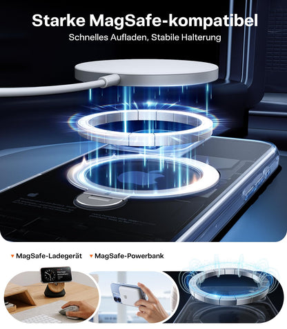 TORRAS Ostand Q3 Spin Hülle für iPhone 17 mit 360° MagSafe-Ständer