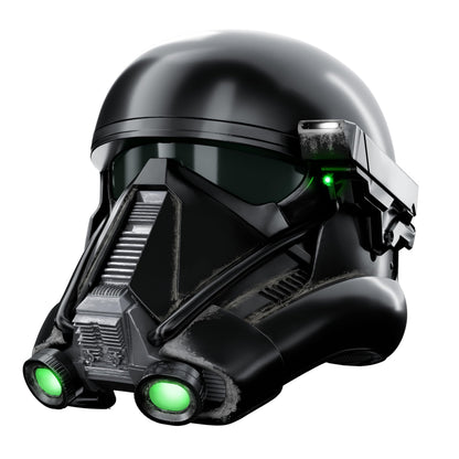 Star Wars The Black Series Imperial Death Trooper elektronischer Helm in Schwarz mit Kinnleuchten