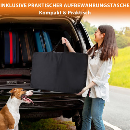 JOEJOY Hundedecke Auto Rückbank, Hundesitzbezug mit harter Unterseite