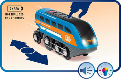 BRIO World 33977 Smart Tech Sound Deluxe Eisenbahn Set
