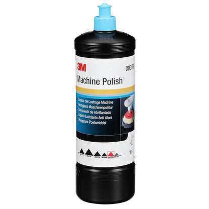 3M Perfect-It Hochglanz-Maschinenpolitur 09376 Lackpolitur 1 L, silikon- und wachsfreie Politur für Lackierwerkstätten