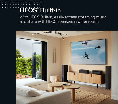 Denon AVR-X2800HDAB 7.2-Kanal AV-Receiver 8K DAB Schwarz