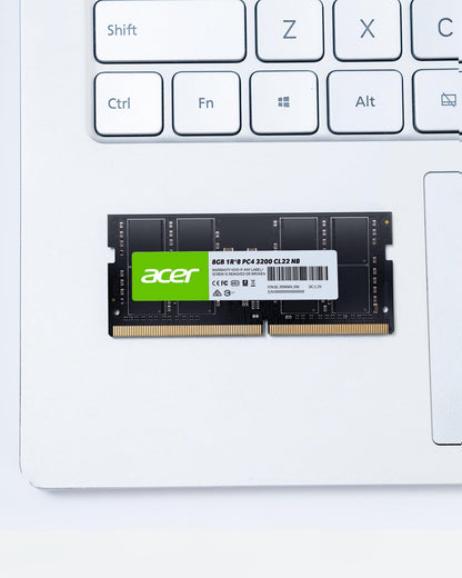 Acer SD100 8GB DDR4 SODIMM 3200MHz CL22 Arbeitsspeicher für Laptop