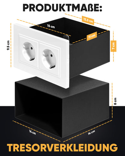 Elder Welder Steckdosen Safe Tresor - Mit Fake-Stecker Funktion