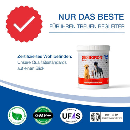 DEXBORON forte Kautabletten für Hunde – 150 Stück