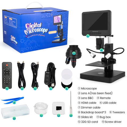 Andonstar AD246S-P HDMI Digital-Mikroskop - 7-Zoll UHD