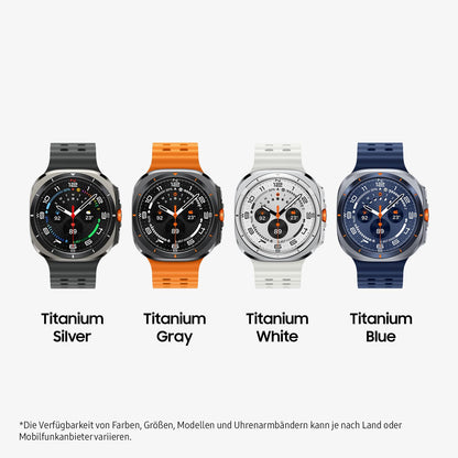 Samsung Galaxy Watch Ultra (2025) Smartwatch LTE 47 mm Titanium Blue