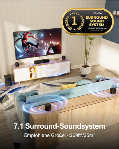 ULTIMEA Aura A40 Soundbar 7.1ch Surround System Heimkino