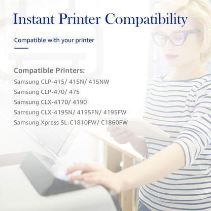 STAROVER Toner kompatibel für Samsung CLT-P504C 4er-Pack