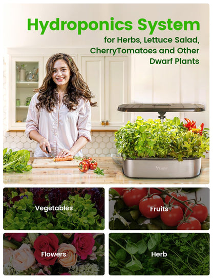 LETPOT LPH-SE WiFi Hydroponik System - 12 Hülsen Indoor Garten