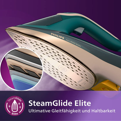 Philips Azur 8000 Serie Dampfbügeleisen - DST8030/70 Grün Opal
