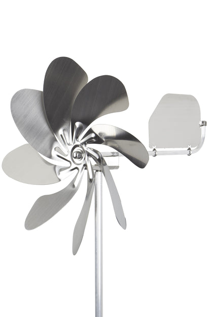SKARAT Speedy28 Plus Windrad aus Edelstahl, kugelgelagert, 28 cm