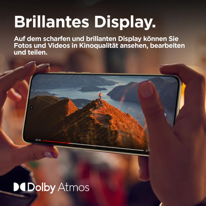 Motorola edge50 neo Smartphone 8/256 GB Mocha Mousse mit Schutzcover