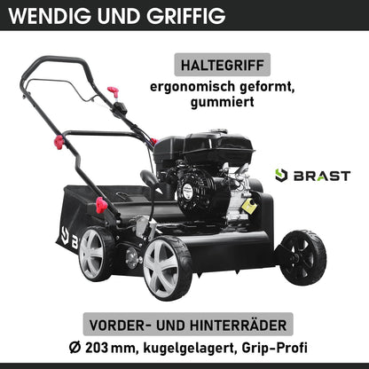 BRAST Benzin Vertikutierer 4,5 kW 4-Takt 45 cm Arbeitsbreite