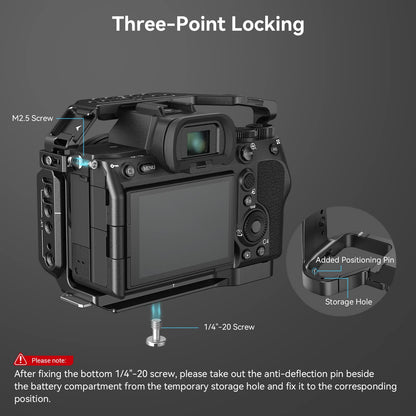 SmallRig Cage 3667C Kamerakäfig für Sony A7 IV, A7R V, A7S III, A1