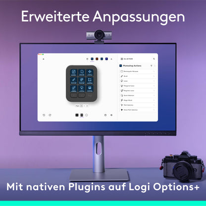 Logitech MX Creative Console Programmierfeld – Graphit