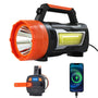 ErayLife LED Handkurbel Taschenlampe 887B, 7000 Lumen, USB aufladbar