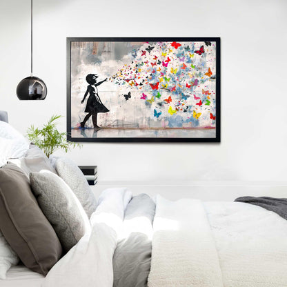 REINDERS Bilderrahmen schwarz MDF 61x91,5 cm mit Passepartout 50x70 cm