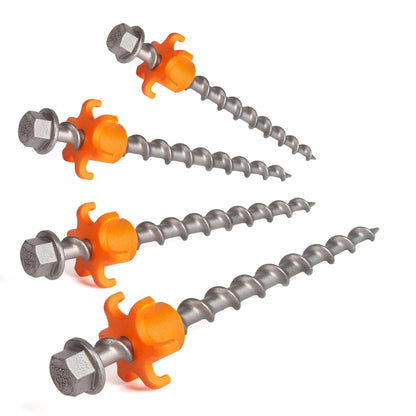 Peggy Peg Schraubhering Peg&Stop Heavy Duty 20 cm, 4er-Pack (HP60)