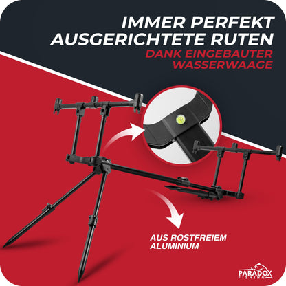 Paradox Fishing Rod Pod 3 Ruten – Karpfen Rodpod Rutenhalter