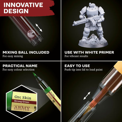 The Army Painter Speedpaint Marker Starter Set mit 10 Acrylfarben