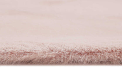 Esprit Home Alice Hochflor Teppich - Rosa 200x200 cm