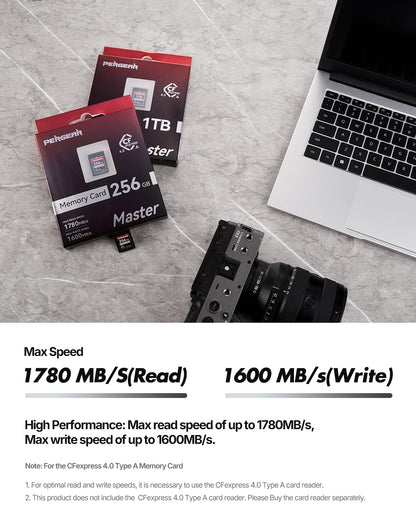 Pergear CFexpress 4.0 Typ A Master Series Speicherkarte - 256GB