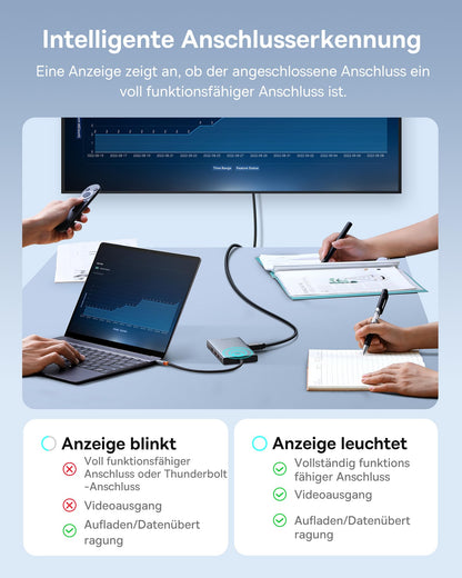 Baseus USB C Docking Station – 3 Monitore, 13-in-1 Hub