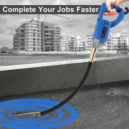 IMAYCC Betonrüttler Betonverdichter – 1300W 2m Schlauch