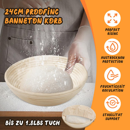 NZQXJXZ Gusseisen Brotbacktopf Dutch Oven – 26cm 2-in-1